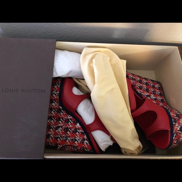 Pre-Owned Louis Vuitton Platform Wedges - Picture 4 of 7